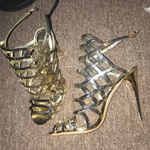 Gold Heels